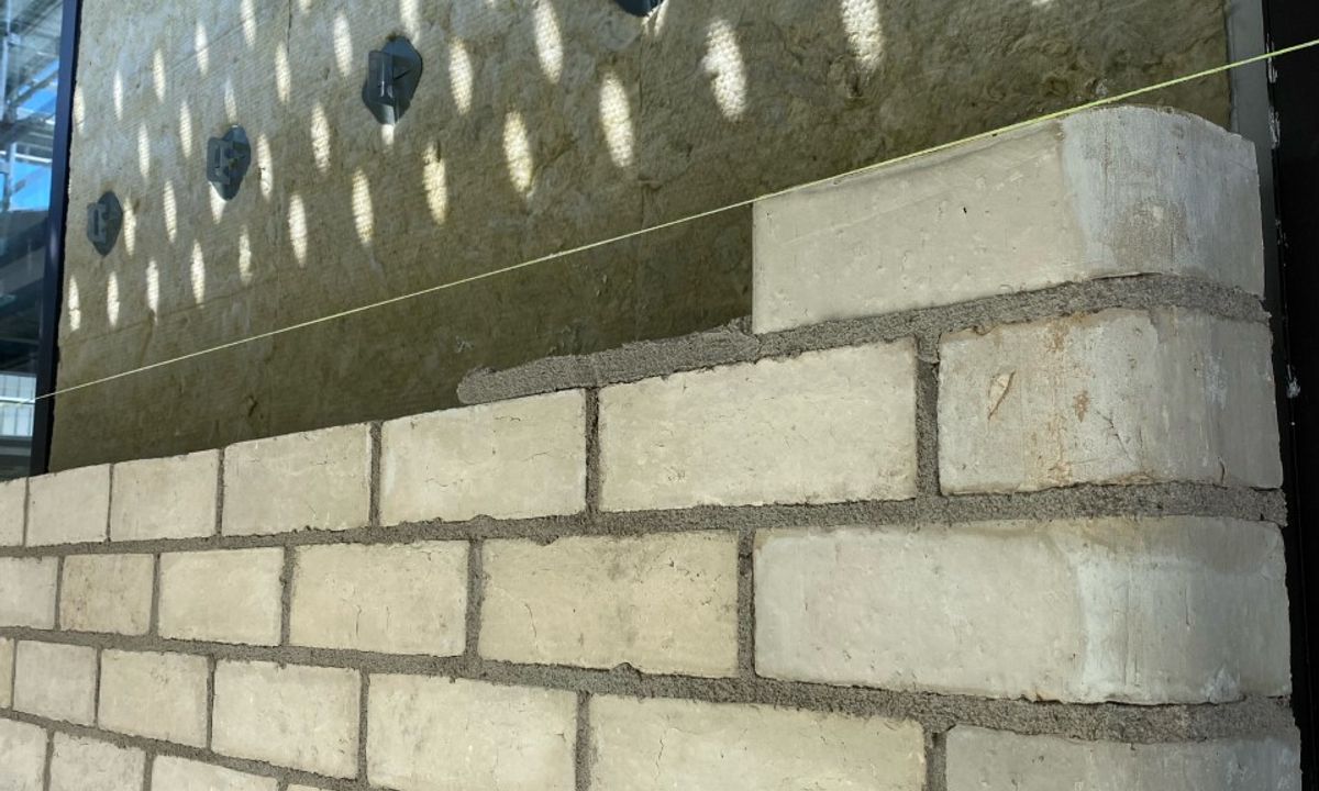 Rockwool with Exterior Brick cladding
